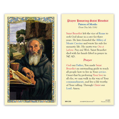 HCL 25P St Benedict Prayer