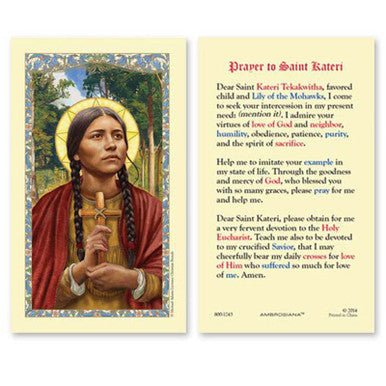 HCL 25P St Kateri Prayer
