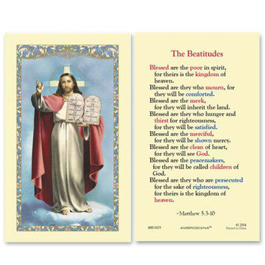 HCL 25P Christ/Beatitudes