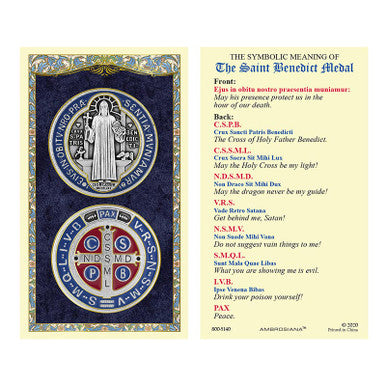 HCL 25P St Benedict Medal