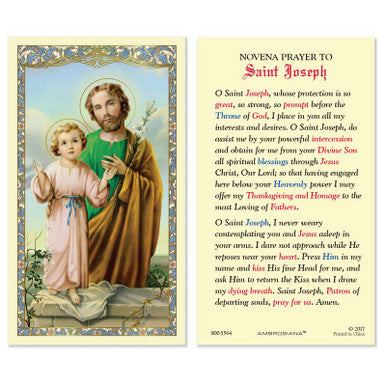 HCL 25P St Joseph/Novena