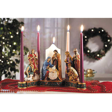 Adams Advent Candleholder