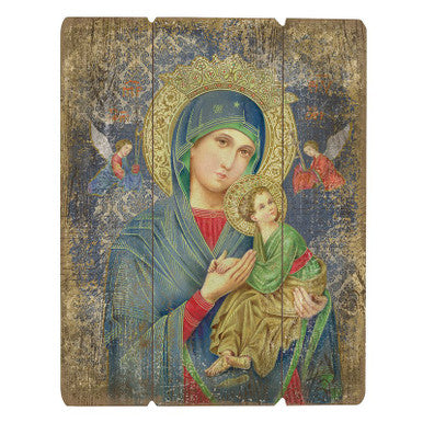 15" PLQ OL Perpetual Help