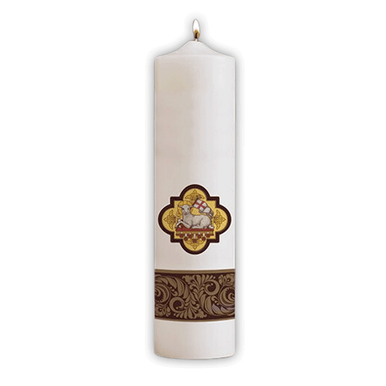 Christ Candle-Agnus Dei 1pc