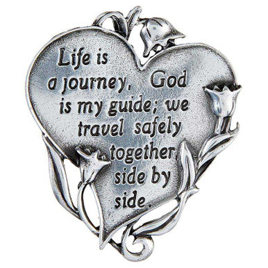 Life Is A Journey Visor Clip
