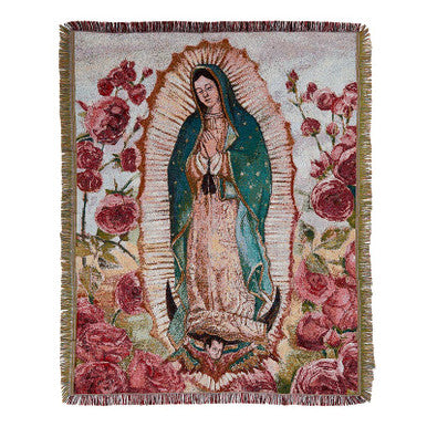 OL Guadalupe Tapestry Throw