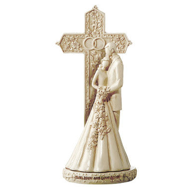 Wedding 7"H Figure & Cake Top