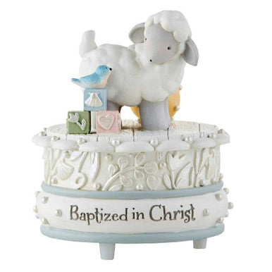 AG Baptism Musical Figurine