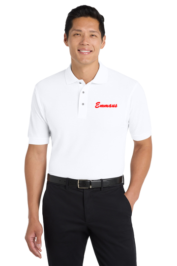 Men Emmaus - Servers - Retreat Polo – with Emmaus Logo (Special Group Discount Available)