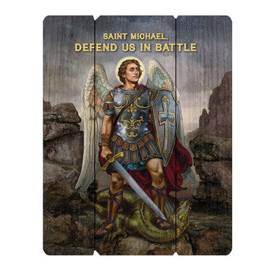 15" PLQ Saint Michael