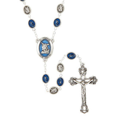 Enamel Michael Rosary
