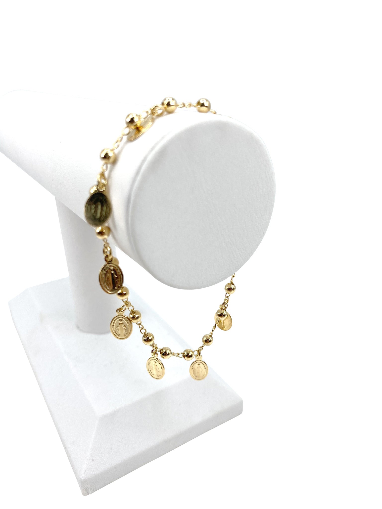 Pulsera con dijes de Nuestra Señora de Gracia