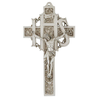 9" Filigree Crucifix Antique