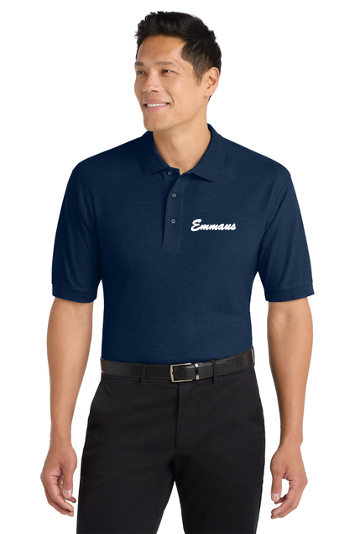Men Emmaus - Servers - Retreat Polo – with Emmaus Logo (Special Group Discount Available)