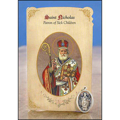 ST NICHOLAS HLNG MEDAL SET 6PC