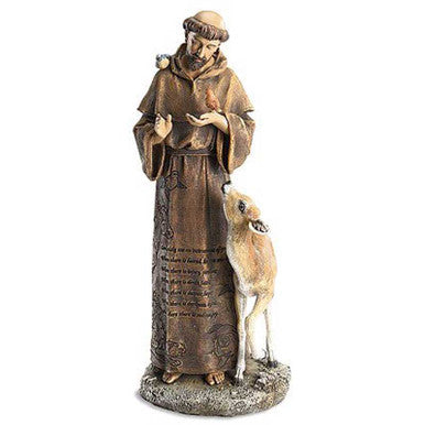 12" ST FRANCIS FIGURE