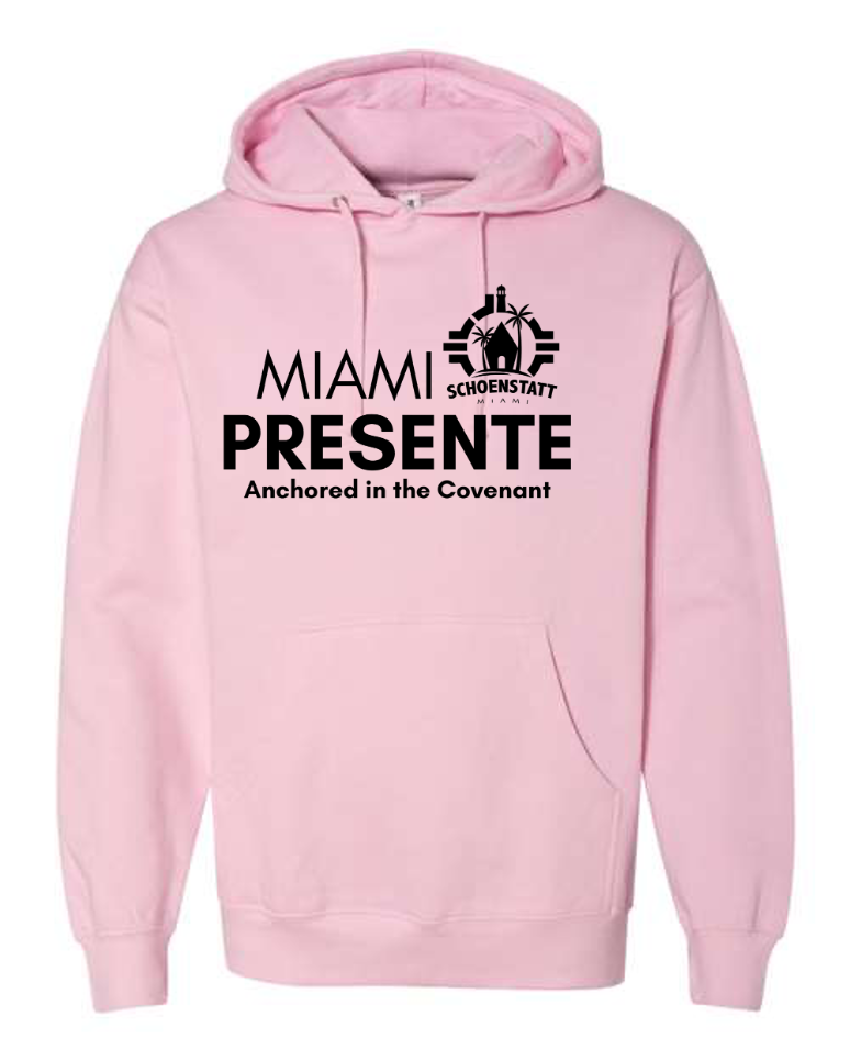 Miami Presente – Schoenstatt Pilgrimage Hoodie (Sep 2025 Edition)