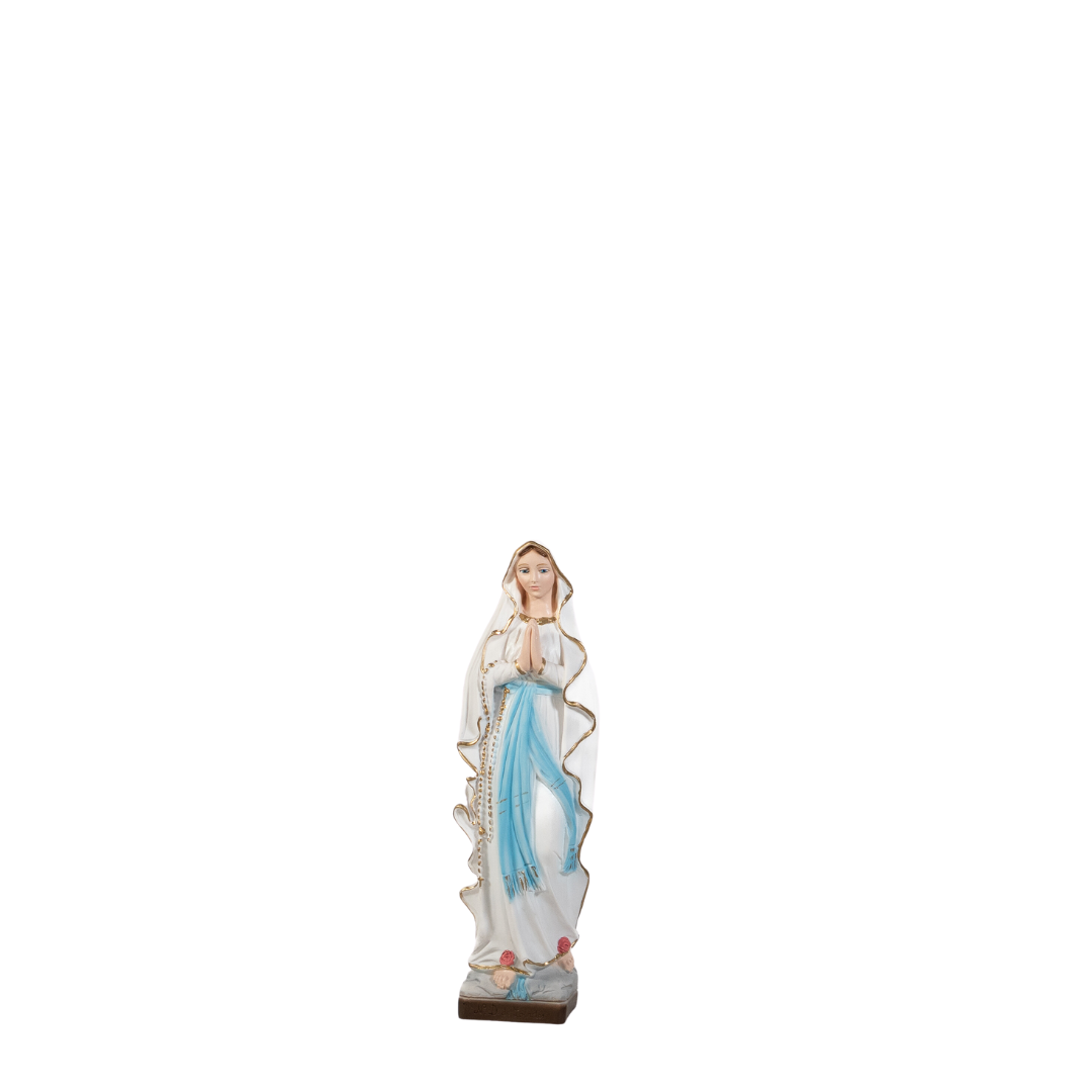 The Faith Gift Shop Our Lady of Lourdes- Hand Painted in Italy - Our Tuscany Collection -  Nuestra Senora de Lourdes