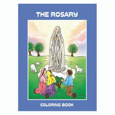 Catholic Coloring Bk-Rsry 12pk
