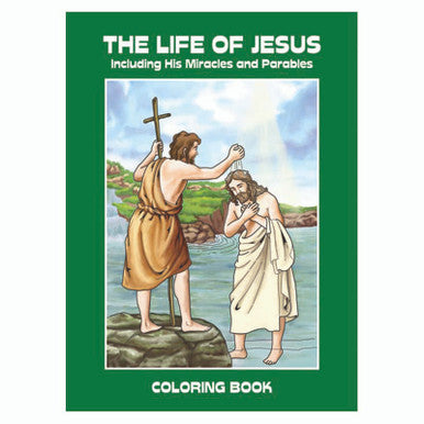 AP Color Bk-Life Of Jesus 12pk