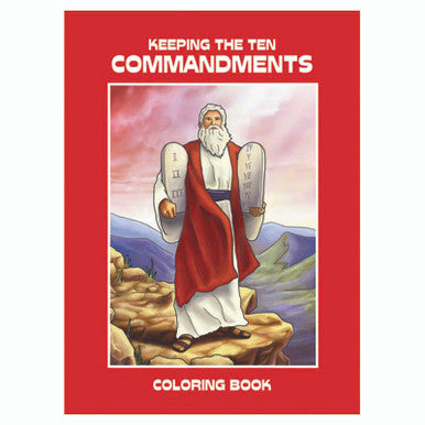 AP Color Bk-Ten Cmmndmnts 12pk