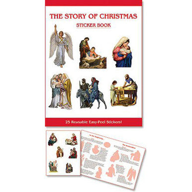 AP Christmas Sticker Book 12pk