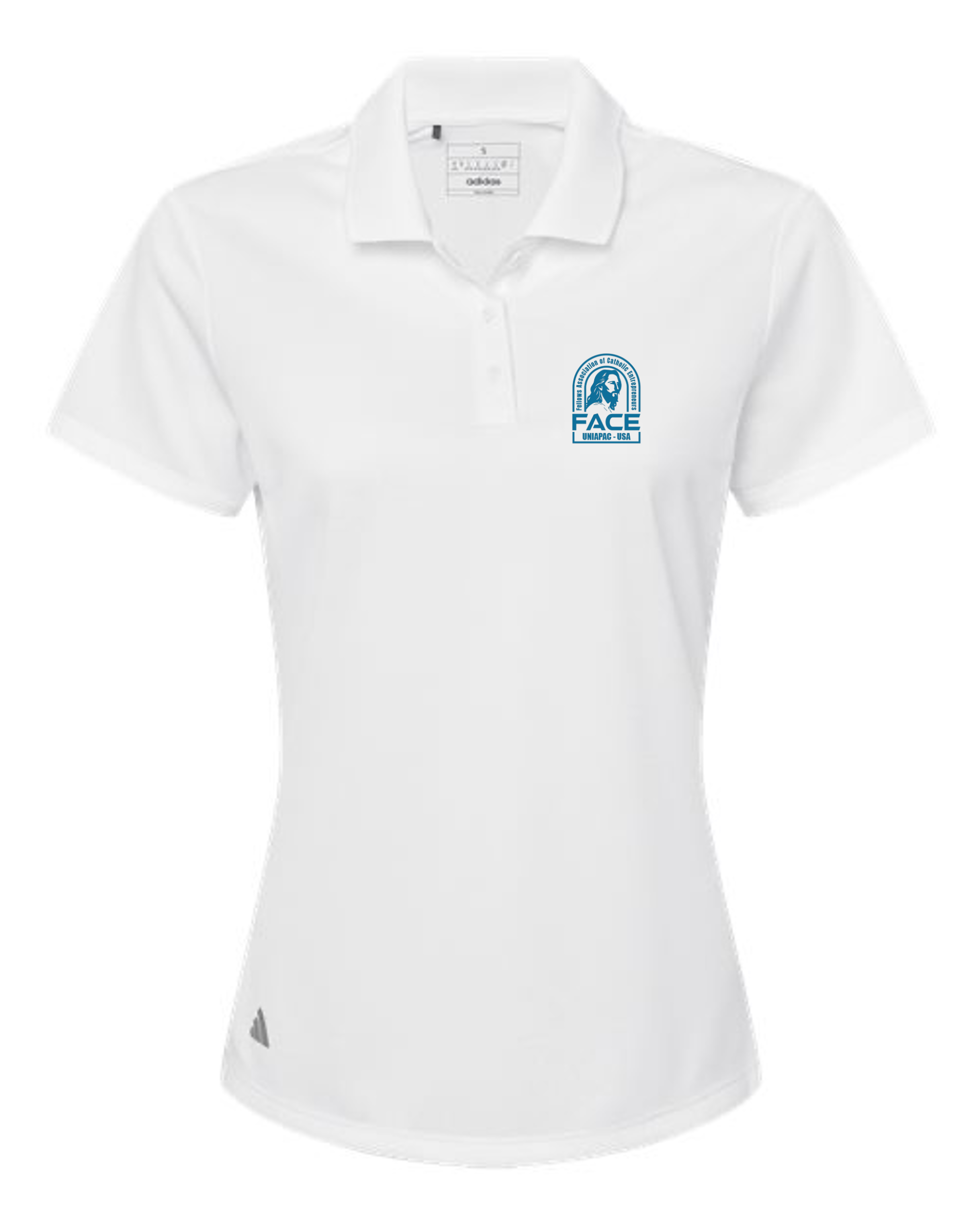 FACE Adidas Ladies Performance Polo – UNIAPAC USA Edition