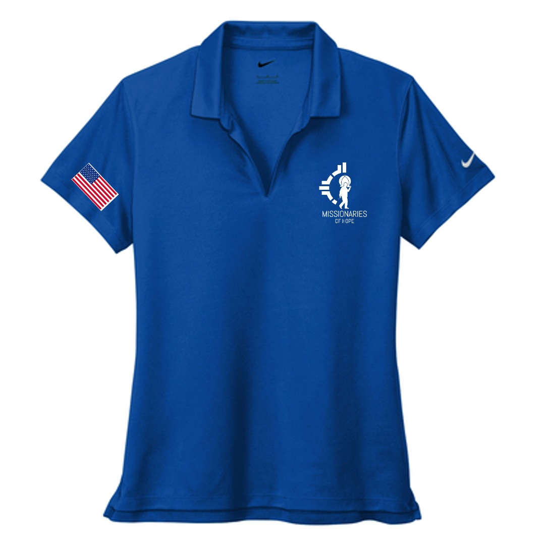 Ladies Nike Dri-FIT Micro Pique 2.0 Polo - Missionaries of Hope Edition.
