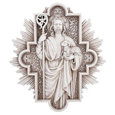 Christ The Good Shepherd Plq