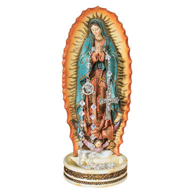 O L Guadalupe Rosary Holder