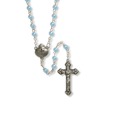 Baptism Rsry-5mm Prl Blu 3pcs