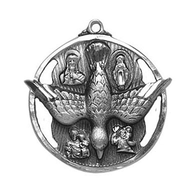 DOVE MEDAL W/ 24" CHAIN