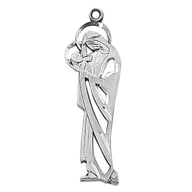 MADONNA & CHILD W/18 CHAIN