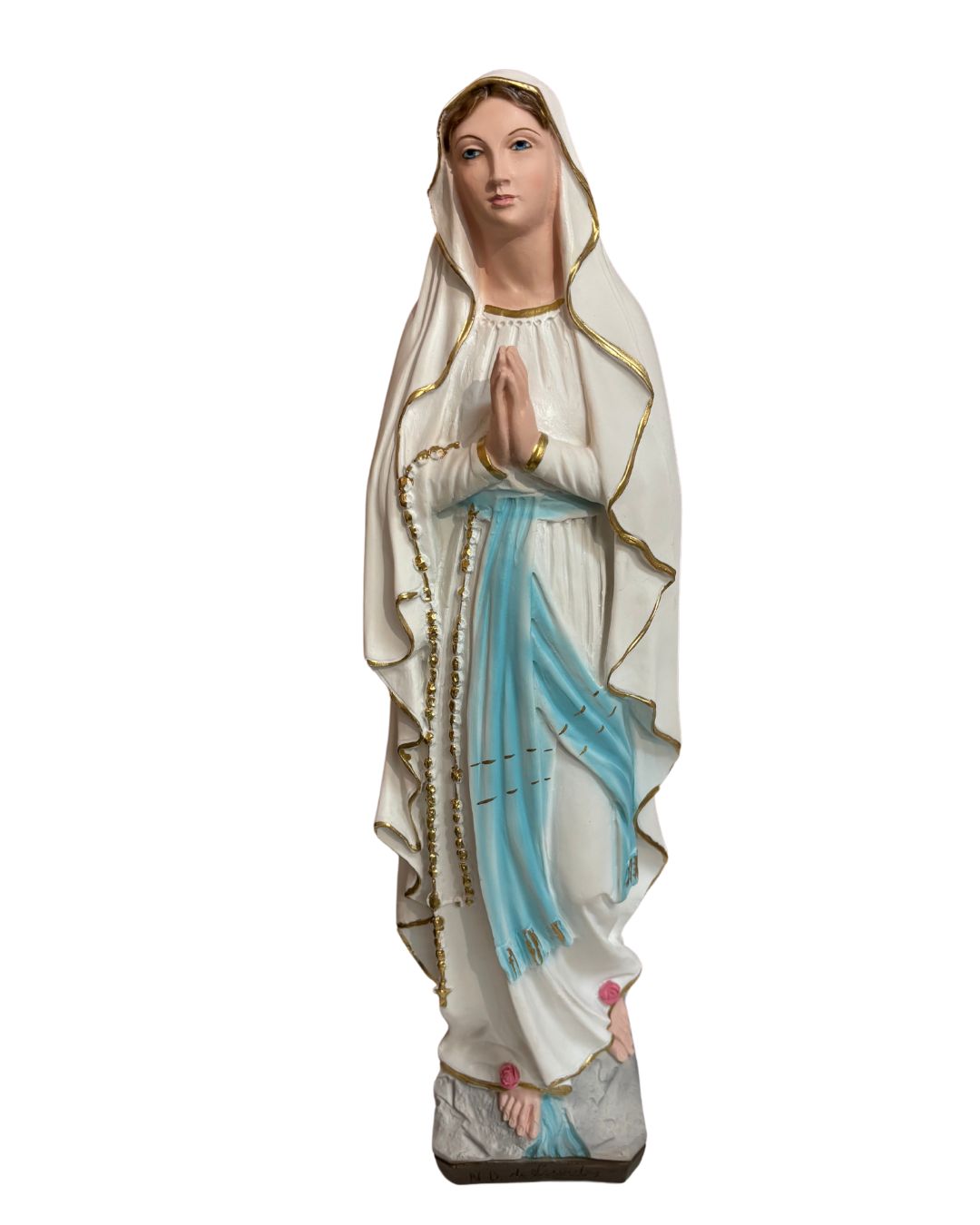 The Faith Gift Shop Our Lady of Lourdes- Hand Painted in Italy - Our Tuscany Collection -  Nuestra Senora de Lourdes