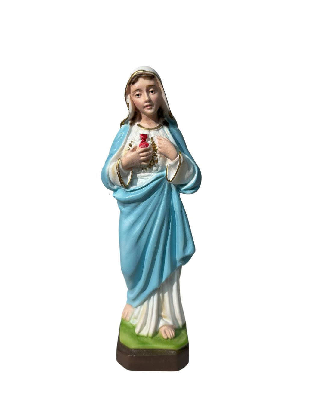 The Faith Gift Shop Immaculate of the Virgin Mary- Hand Painted in Italy - Our Tuscany Collection - Inmaculado Corazon de Maria