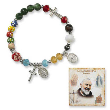 Padre Pio Brclt And Card 6pk