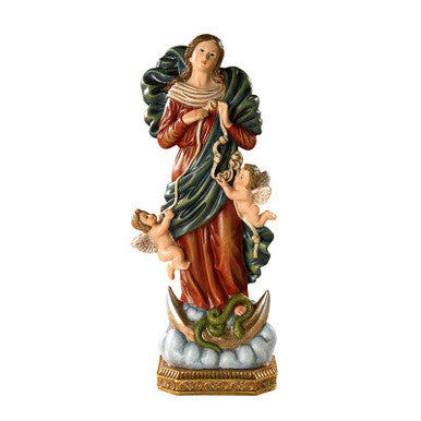 8" Mary Untier Of Knots Statue