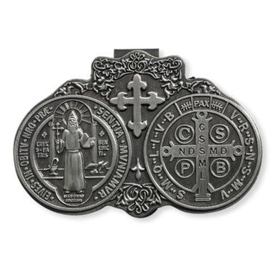 Visor Clip- St Benedict 6PK