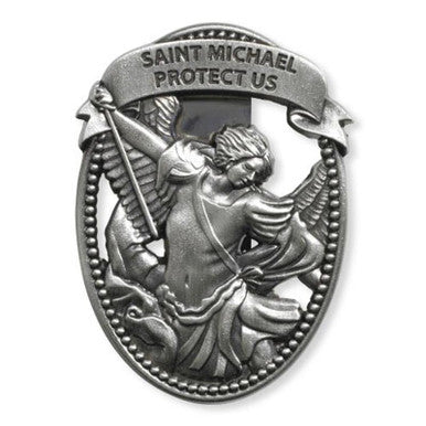 Visor Clip- St Michael 6PK