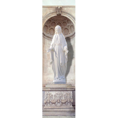58" Our Lady Of Grace - White