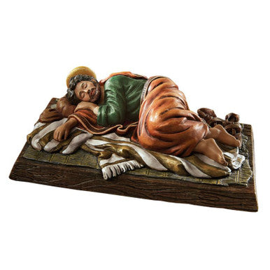 Sleeping St Joseph 6" L Figure