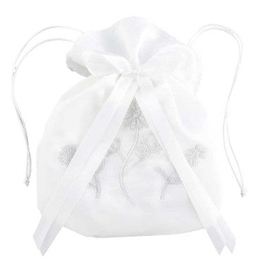 FC Emb Flower Drwstg Purse
