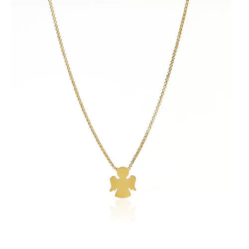 Necklace/ Bracelet Angel  Silver and Gold-Plated Silver
